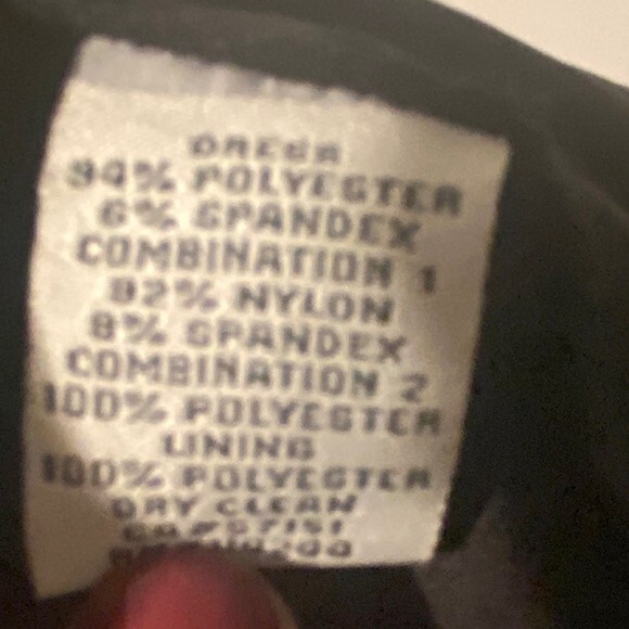 Eliza J Womens Size 10 Black Swiss Polka Dot Flare Waist Wardrobe Dinner Event - Picture 10 of 10